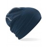 czapka zimowa - mod. B366:French Navy, 95% bawełna / 5% elastan, White, One Size